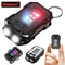 COB LED Pocket Flashlight Super Bright Portable Clip On Torch 0