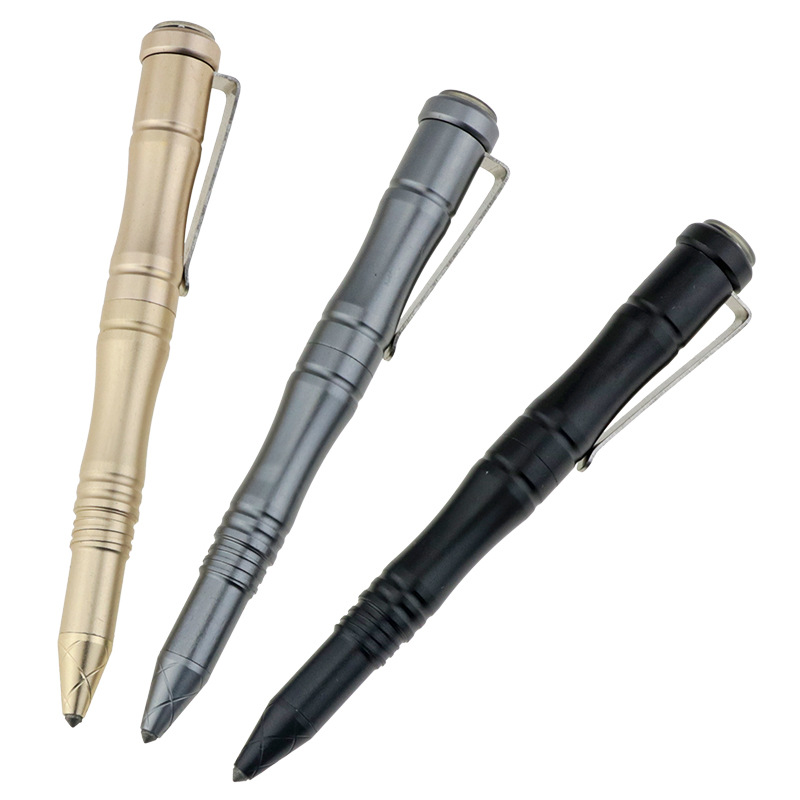 All In One Tactical Pen For Survival Self Defense Outdoor Aluminum Alloy 0