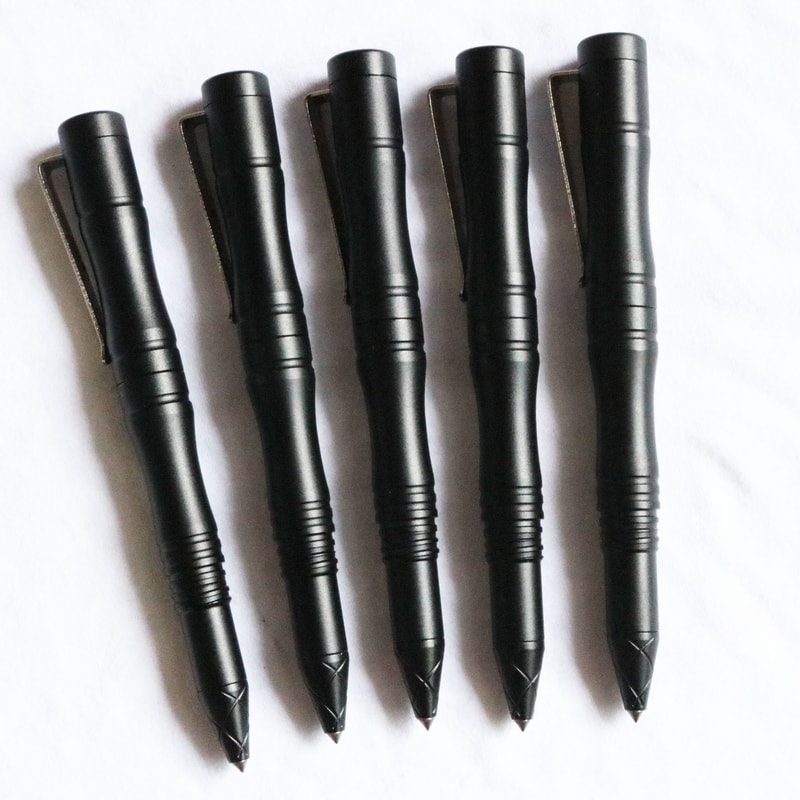 Tactical SelfDefense Pen With Tungsten Steel Head EDC Security Tool 1