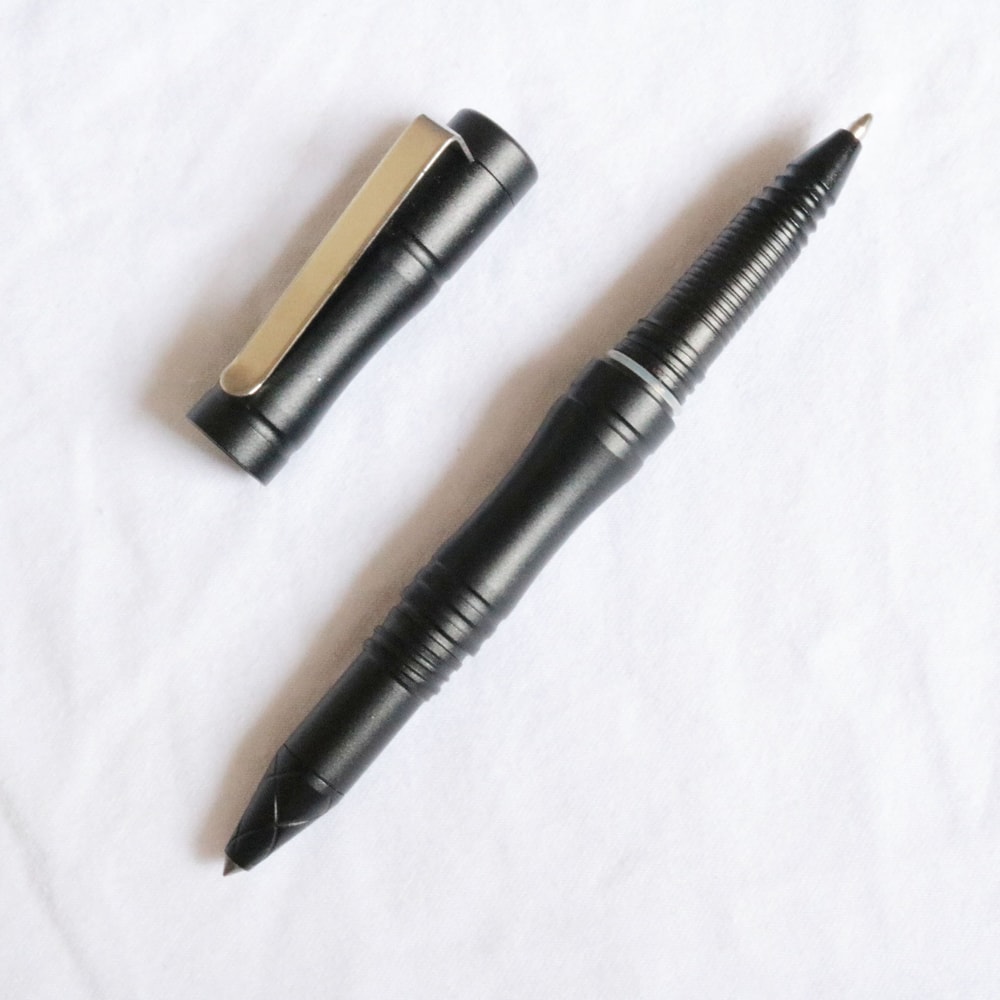 Tactical SelfDefense Pen With Tungsten Steel Head EDC Security Tool 4