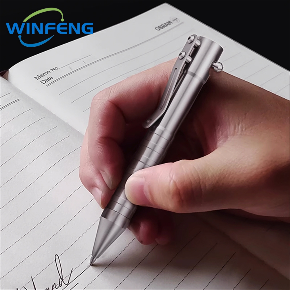 Elite Bolt Action Tactical Pen Premium Self Defense Pen With Glass Breaker Pen Utility 3