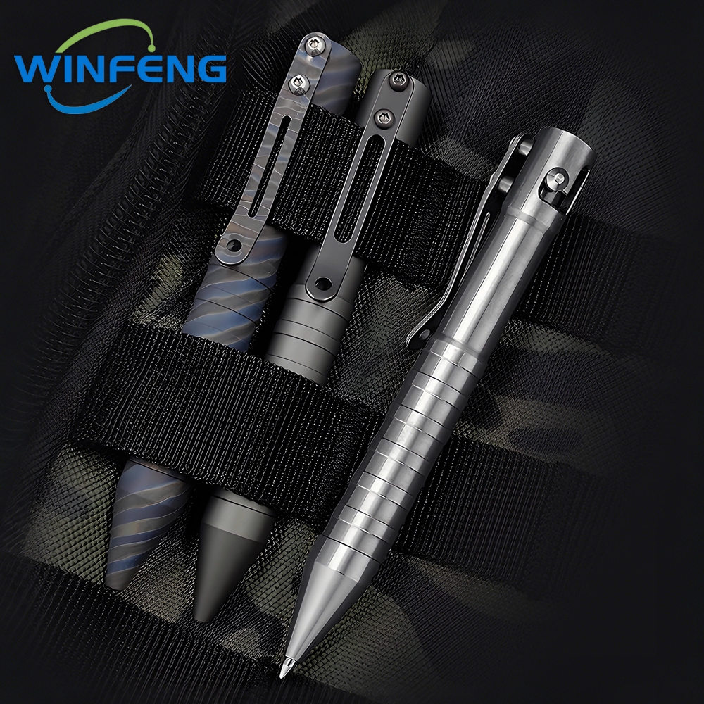 Elite Bolt Action Tactical Pen Premium Self Defense Pen With Glass Breaker Pen Utility 4