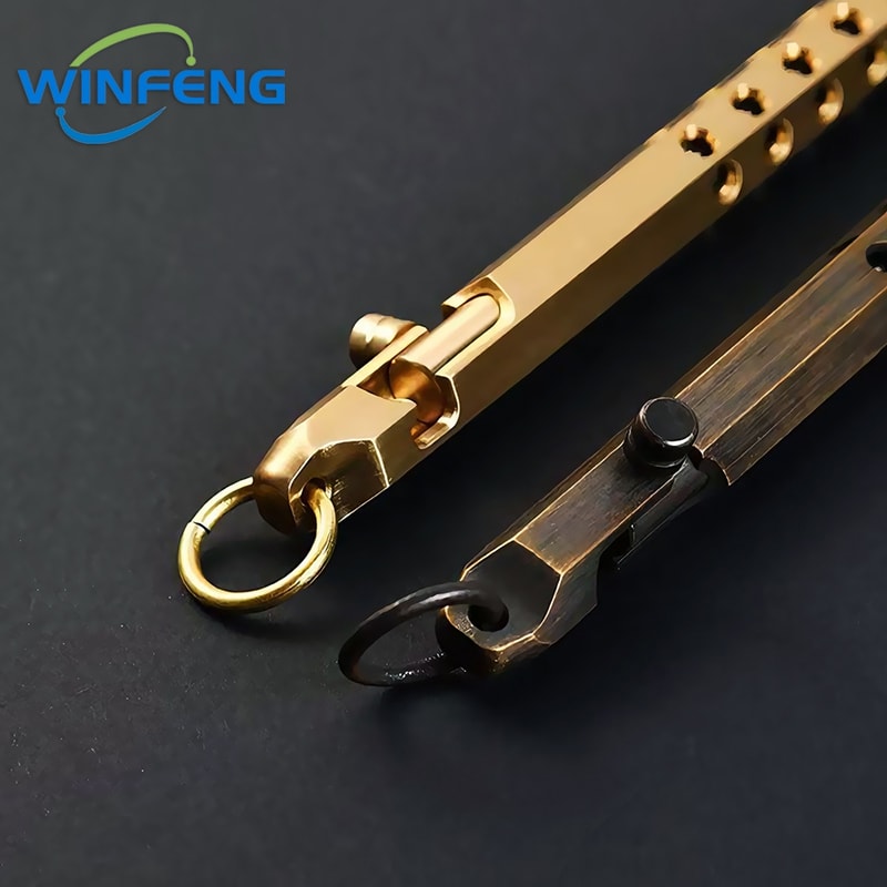 Brass Bolt Action Tactical Pen Durable Everyday Carry Pen Self Defense Pen For Business School Of 4