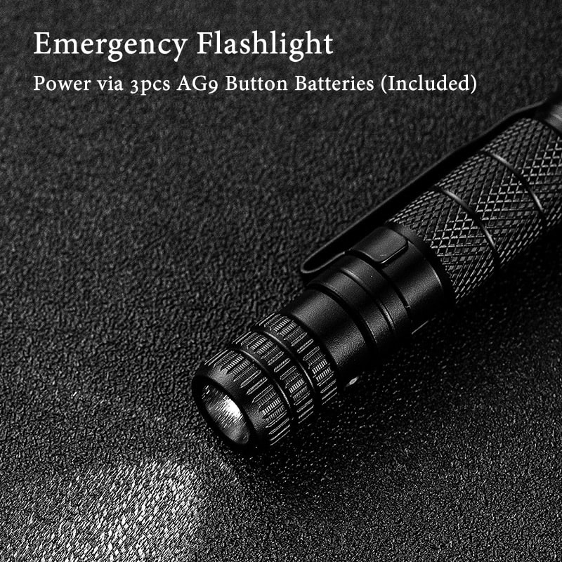 Premium Multi Tool Tactical Pen With Flashlight Survival Features Emergency EDC Survival Tool 2