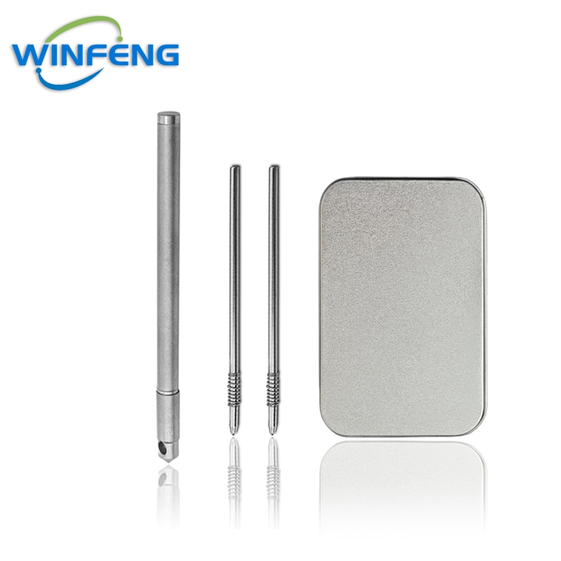 Titanium Everyday Carry Tactical Pen Self Defense Ballpoint With Emergency Glass Breaker 6