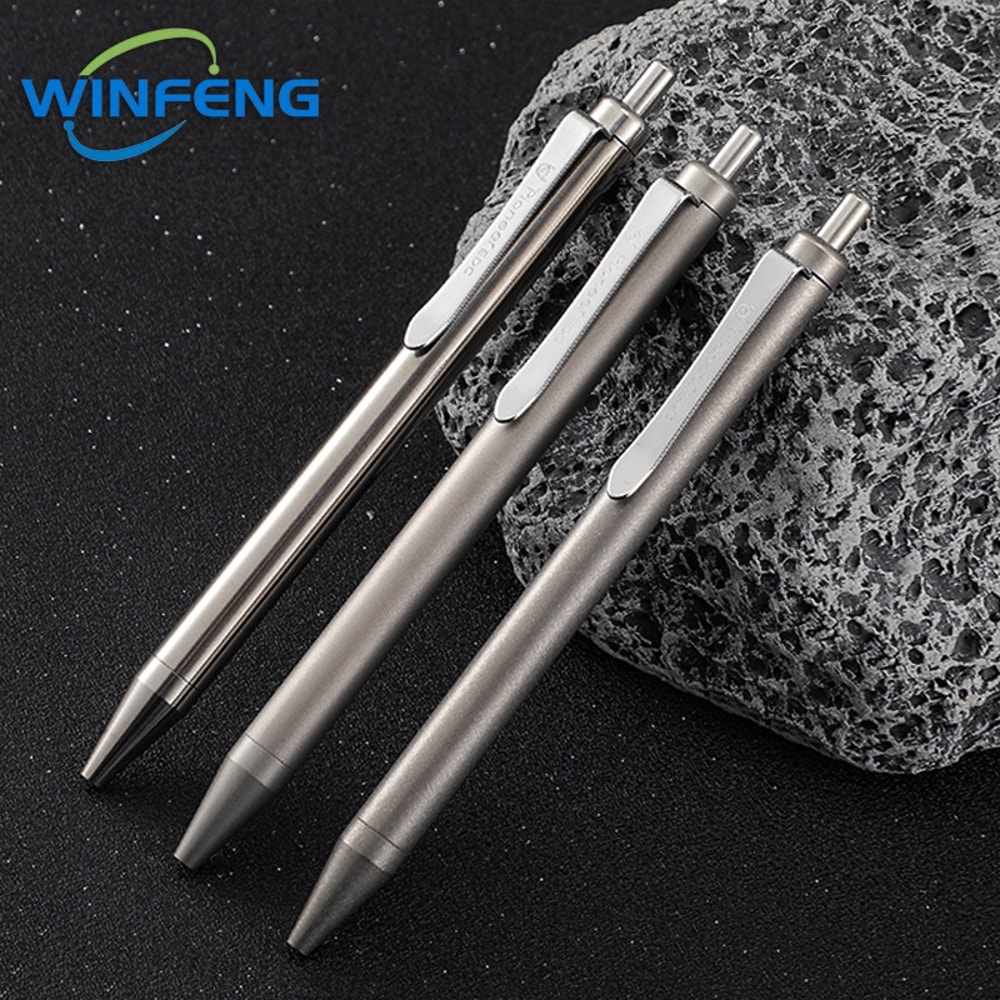 Premium Titanium Tactical Pen Refillable Everyday Carry Pen EDC Tactical Tool 5