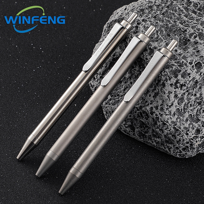 Premium Titanium Tactical Pen Refillable Everyday Carry Pen EDC Tactical Tool 5