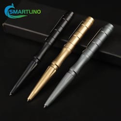 premium tactical self defense pen edc survival tool with glass breaker & smooth writing