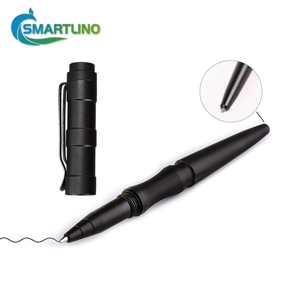 Premium Tactical Self Defense Pen EDC Survival Tool With Glass Breaker Smooth Writing 4
