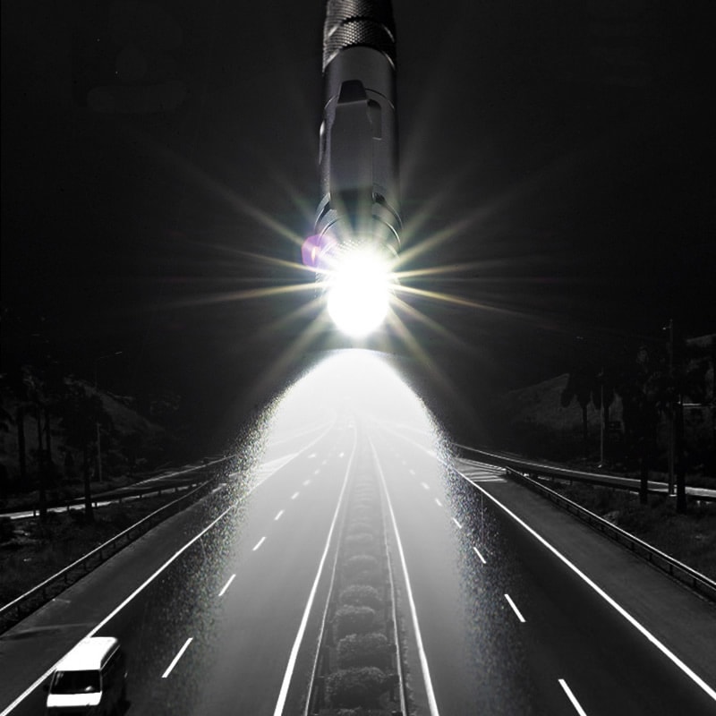 Tactical Pen & Self Defense Tool with Flashlight EDC Survival Gear