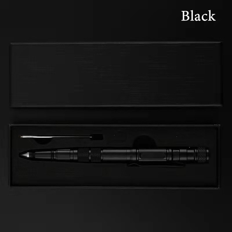 Tactical Pen & Self Defense Tool with Flashlight EDC Survival Gear