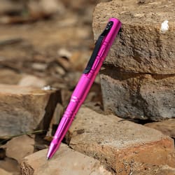 aluminum tactical pen with emergency glass breaker & self defense edc safety tool everyday carry security pen