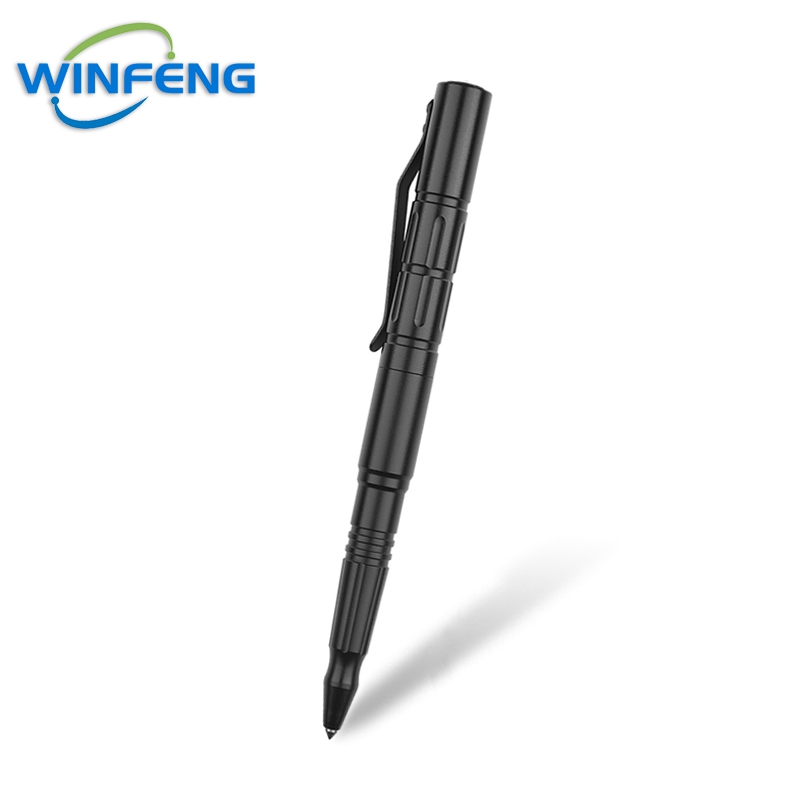 Aluminum Tactical Pen With Emergency Glass Breaker Self Defense EDC Safety Tool Everyday Carry Sec 7