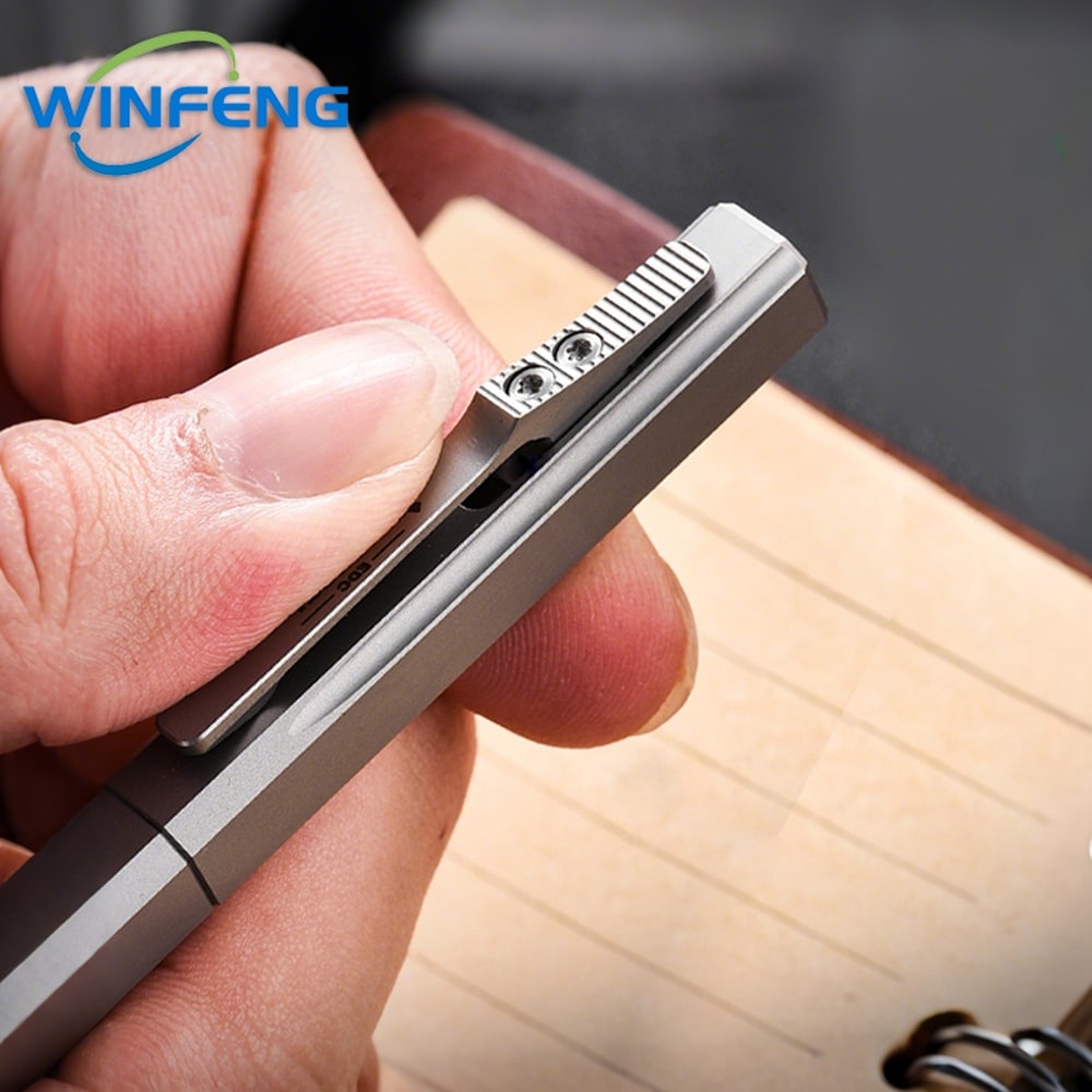 Titanium Alloy Tactical Pen Emergency Glass Breaker Tool 4