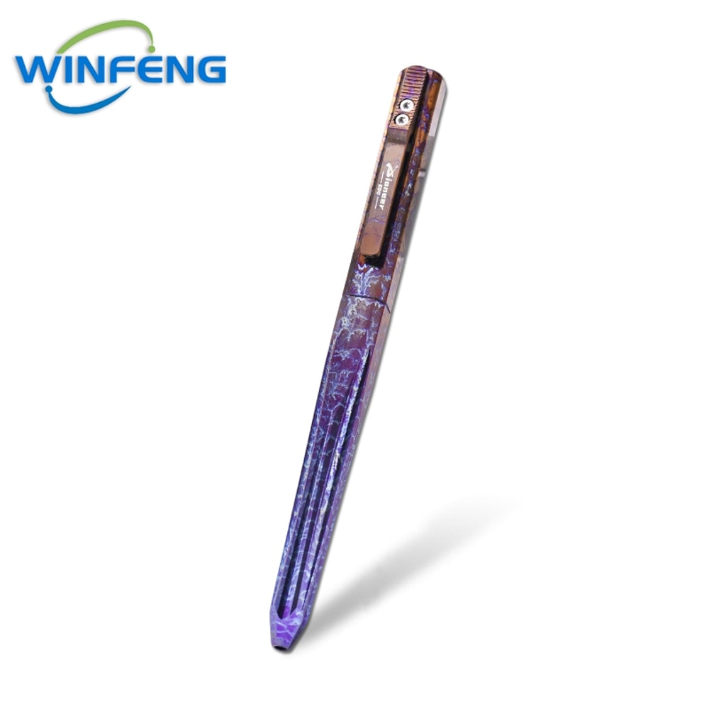 Titanium Alloy Tactical Pen Emergency Glass Breaker Tool 6