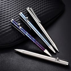 titanium tactical ballpoint pen self defense & emergency tool