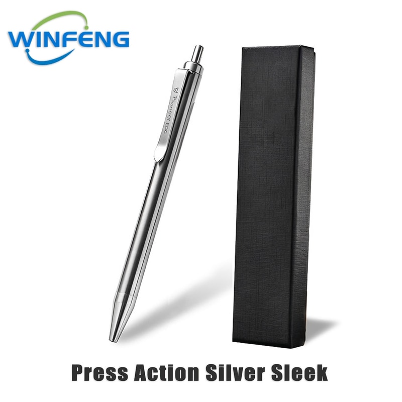 Titanium Tactical Ballpoint Pen Self Defense Emergency Tool 6