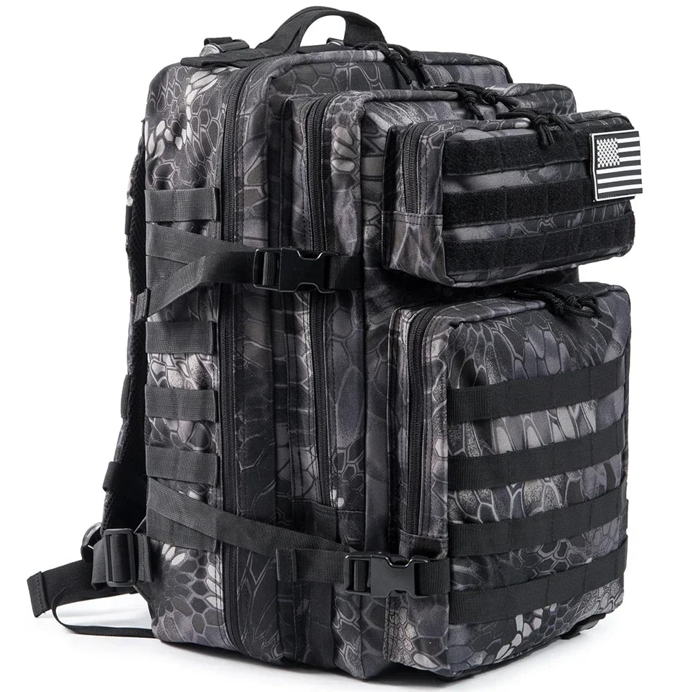 Tactical Outdoor Rucksack Large Capacity Hiking Camping Gear Backpack 7