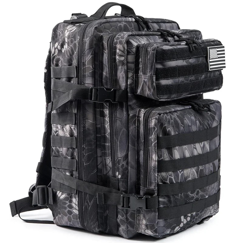 Tactical Outdoor Rucksack Large Capacity Hiking Camping Gear Backpack 7