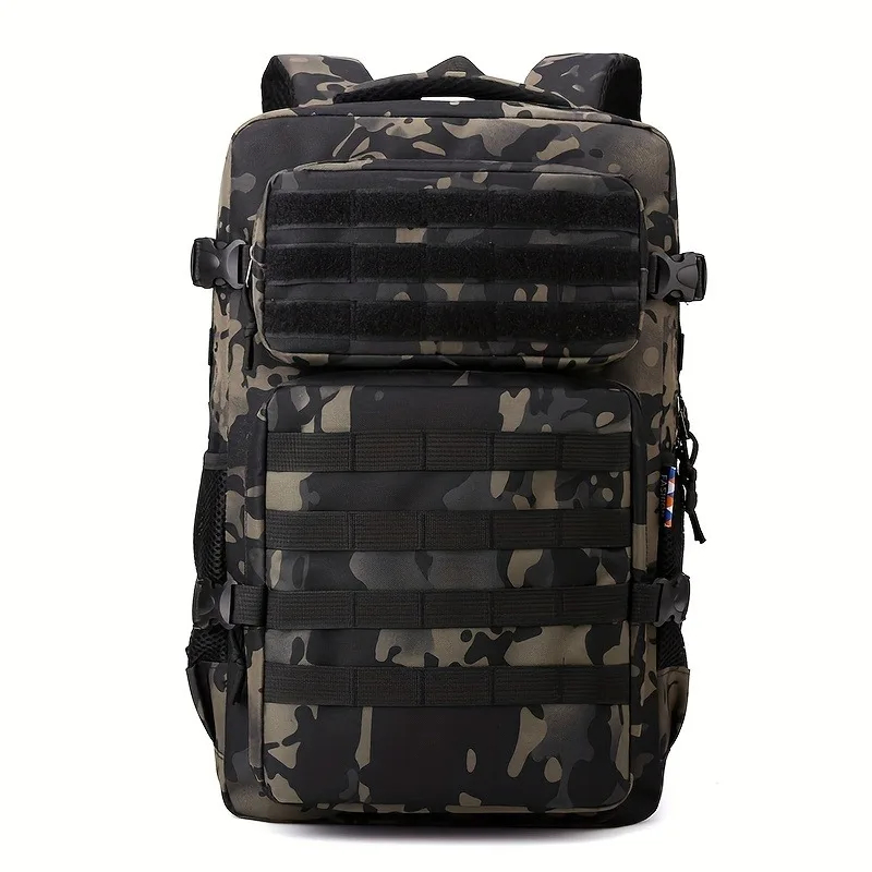 Premium Camouflage Tactical Outdoor Backpack Large Capacity Multi Layer Hiking Camping Pack 5