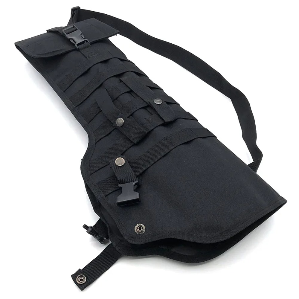 Heavy Duty Tactical Rifle Scabbard Bag MOLLE Rifle Carry Bag Shoulder Carry Gun Storage Case
