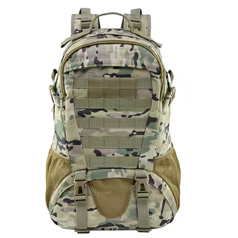 Mens Heavy Duty Tactical Backpack With Large Capacity Travel Bag Design For Outdoor Hiking Camping 0