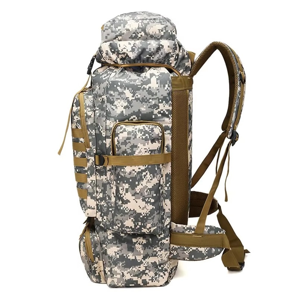 Tactical Camouflage Backpack For Men Large Waterproof Hiking Travel Bag 1