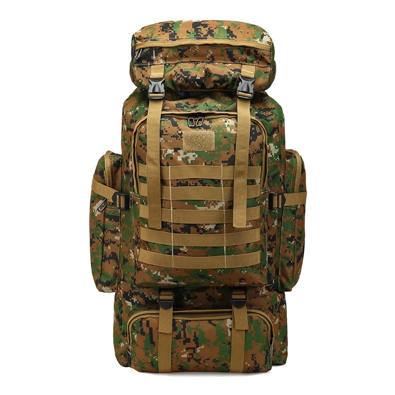 Tactical Camouflage Backpack For Men Large Waterproof Hiking Travel Bag 4