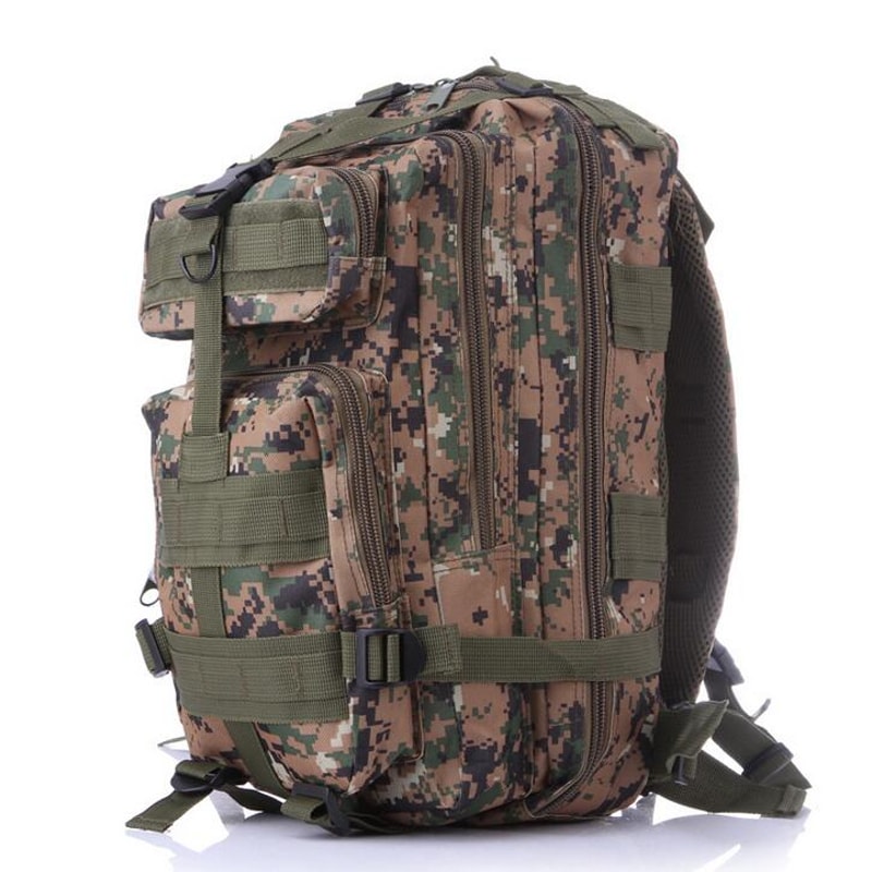 Premium Tactical Backpack Rugged Nylon Outdoor Hiking Travel Pack 2