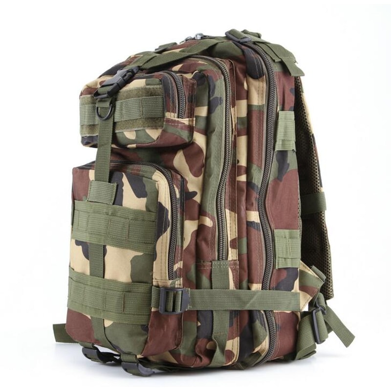 Premium Tactical Backpack Rugged Nylon Outdoor Hiking Travel Pack 3