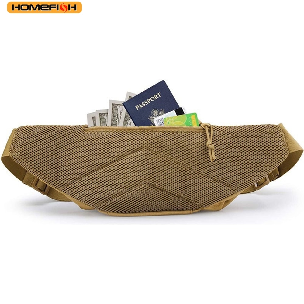 Mens Tactical Waist Bag Durable Military Fanny Pack For Outdoor Adventures 2