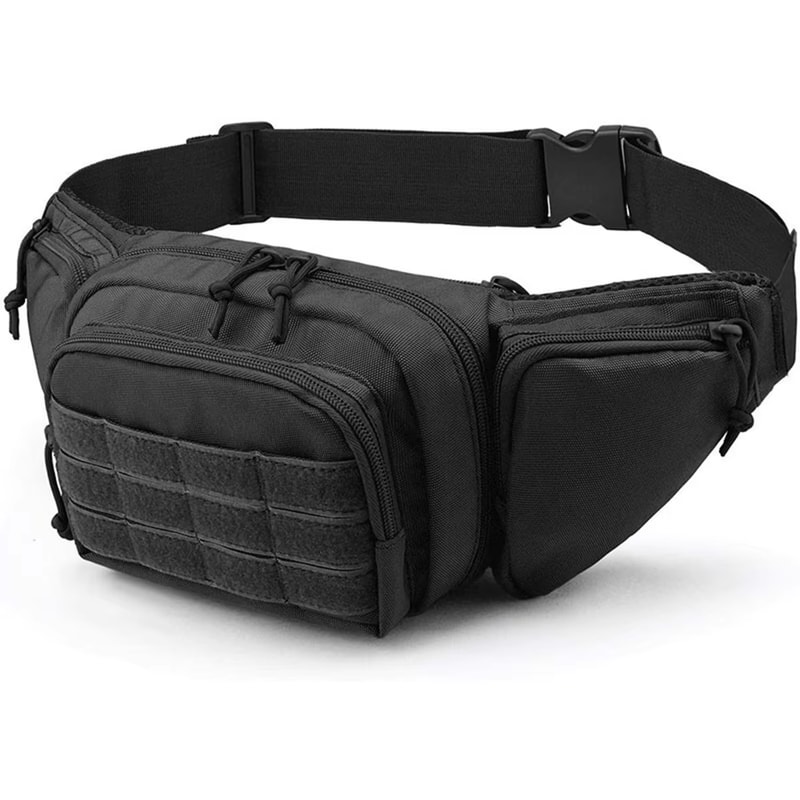 Mens Tactical Waist Bag Durable Military Fanny Pack For Outdoor Adventures 3