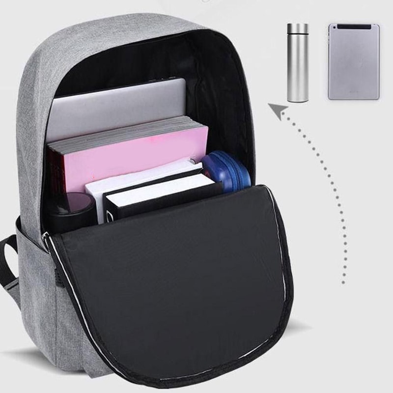 Minimalist Laptop Travel Backpack Large Capacity Everyday College School Bag 3