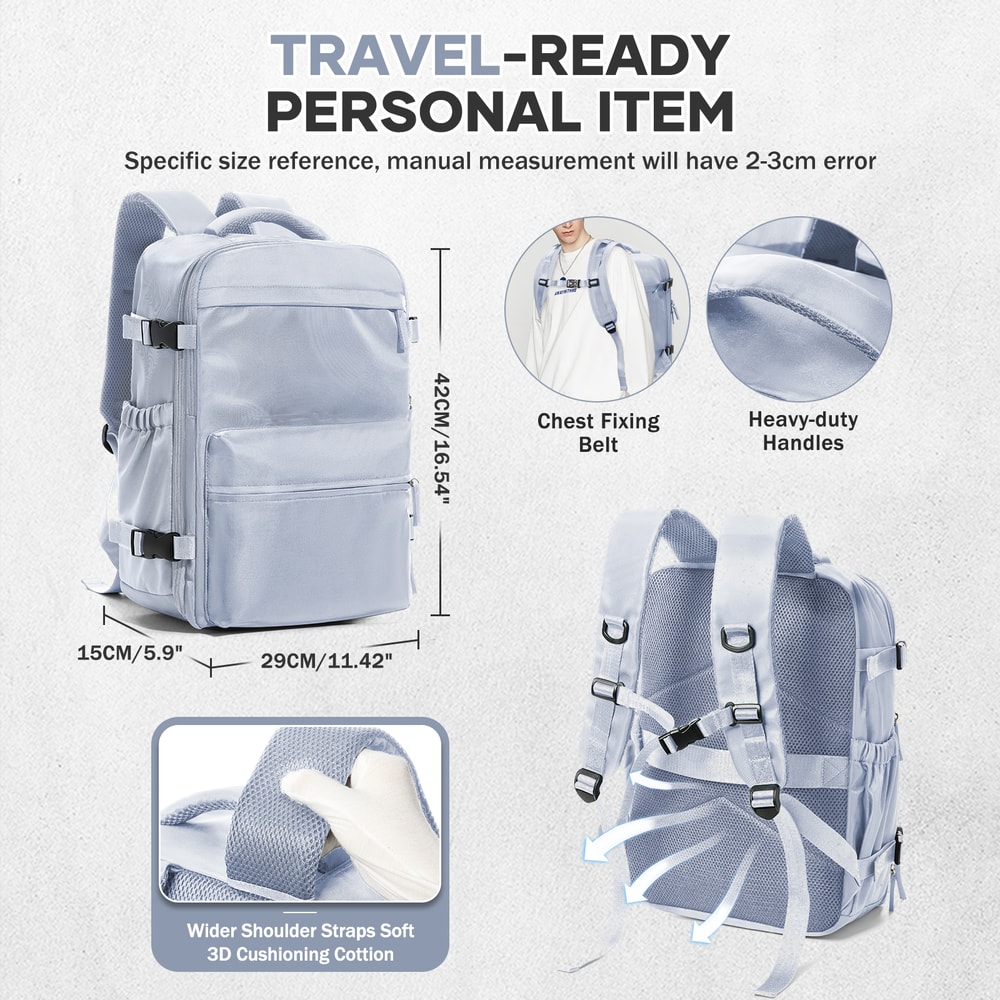 Ultimate Expandable Travel Laptop Vacuum Compression Backpack 4