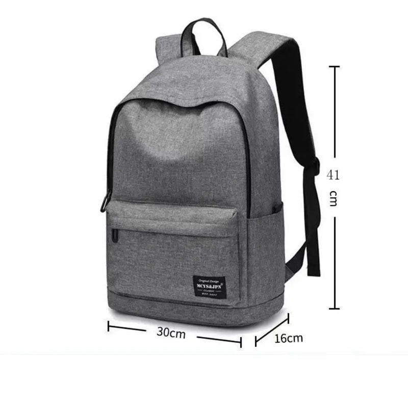 Versatile Oxford Cloth Laptop Backpack Unisex School Everyday Carry Bag 4