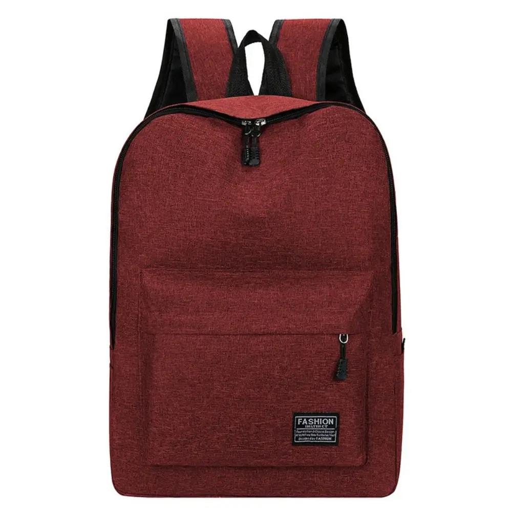 Versatile Oxford Cloth Laptop Backpack Unisex School Everyday Carry Bag 6