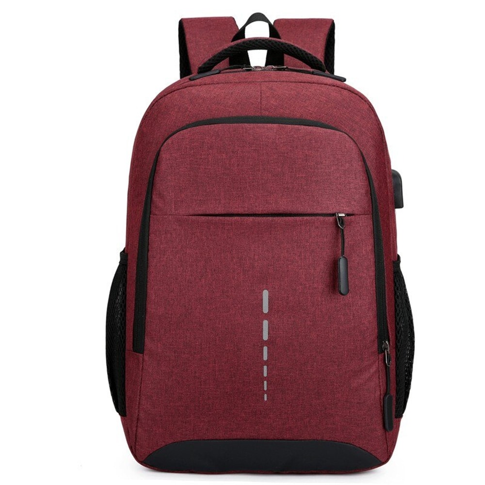 Mens Large Capacity Everyday Travel Laptop Backpack Unisex Student Bag 0