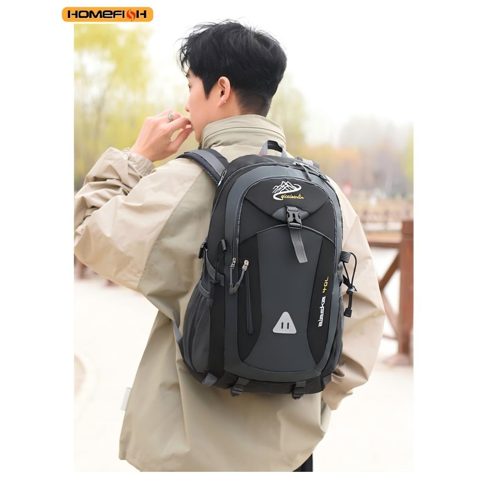 Premium Outdoor Adventure High Capacity Hiking Waterproof Travel Backpack 1