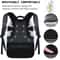 Ergonomic Mens Travel Camera Backpack Large Waterproof Laptop Bag 1