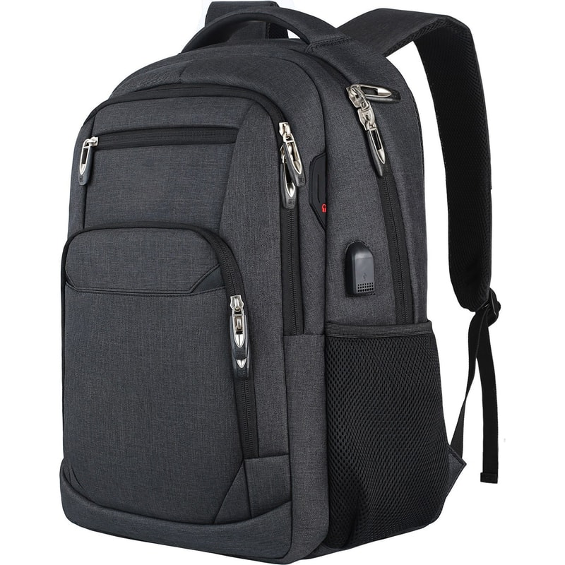 Ergonomic Mens Travel Camera Backpack Large Waterproof Laptop Bag 5