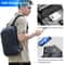 Slim Business Laptop Backpack For Men Waterproof USB Charging Travel Work Bag 3