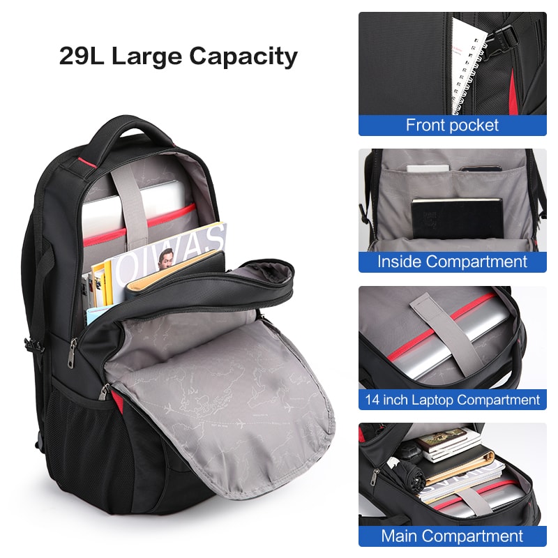 Premium Waterproof Laptop Backpack For School Travel 3