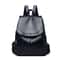 Vintage PU Leather Women Backpack Large Capacity Travel School Bag Stylish Bookbag Purse 9