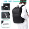 Waterproof Laptop Backpack With USB Charging Port For Travel School And Daily Commute 4