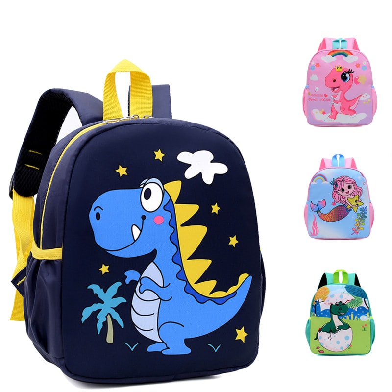 Kids Dinosaur Backpack Cute Cartoon School Bag For Toddlers Lightweight Kindergarten Bag 0