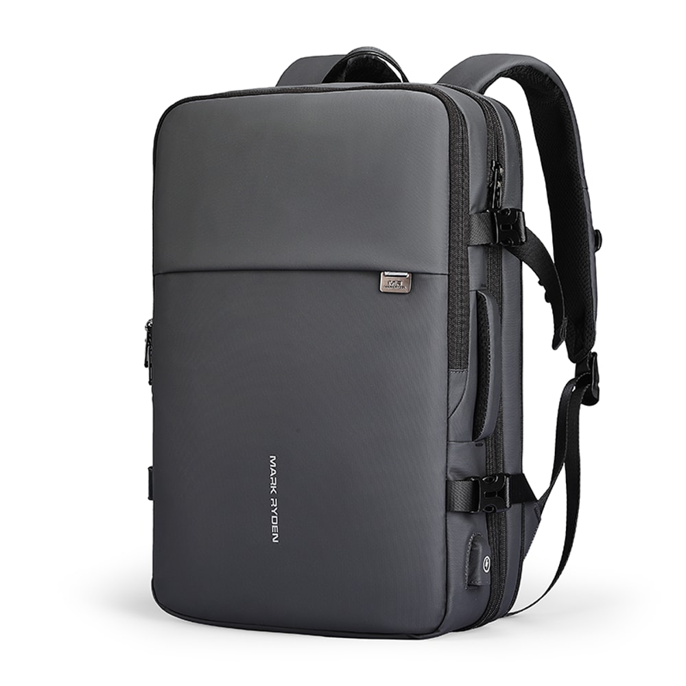 Expandable Travel Laptop Backpack For Men With USB Charging Port 7