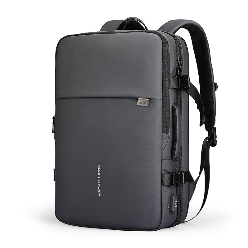 Expandable Travel Laptop Backpack For Men With USB Charging Port 7