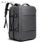 Expandable Waterproof Laptop Backpack With USB Charging Travel Business School Bag 0