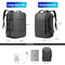 Expandable Waterproof Laptop Backpack With USB Charging Travel Business School Bag 4