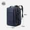 Expandable Waterproof Laptop Backpack With USB Charging Travel Business School Bag 8